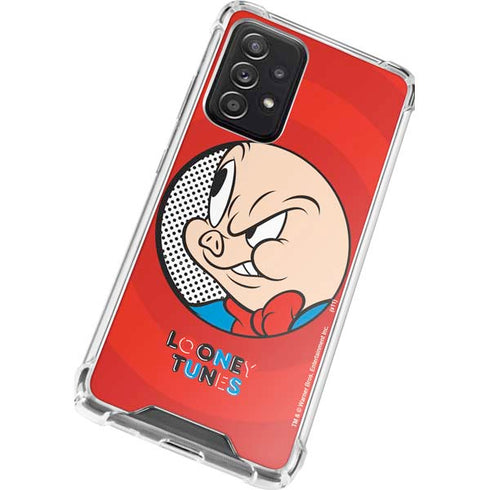 Looney Tunes Porky Pig Full Galaxy A72 5G Clear Case